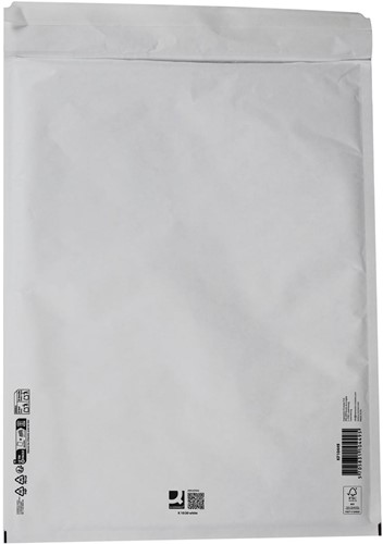Q-CONNECT luchtkussenenveloppen, wit, 10-K, 370 x 480 mm, doos van 50 stuks