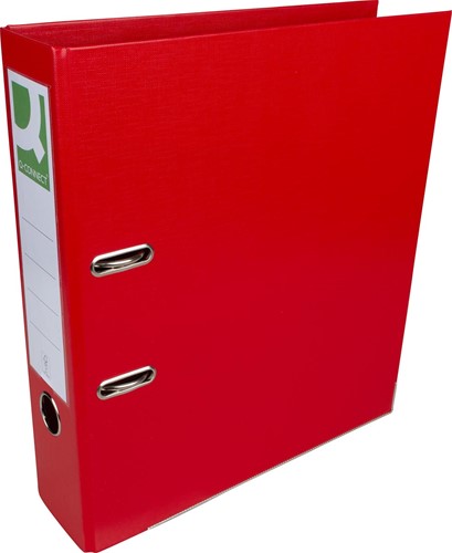 Q-CONNECT ordner, voor ft A4, volledig uit PP, rug van 8 cm, rood