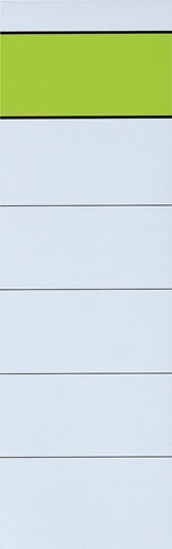 Q-CONNECT rugetiketten, zelfklevend, ft 6 x 19 cm, pak van 10 stuks