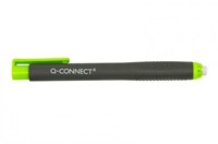 Q-CONNECT gum pen, zwart/groen-2
