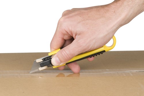 Q-CONNECT veiligheidscutter, met terugschietfunctie-3