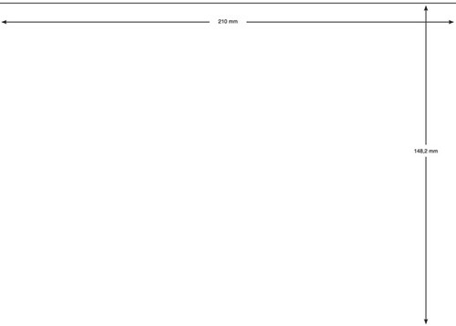 Q-CONNECT etiketten, wit, rechte hoeken, 210 x 148,5 mm, 200 vel, 2 etiketten per vel-2