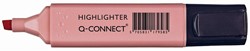 Q-CONNECT markeerstift pastel, roze