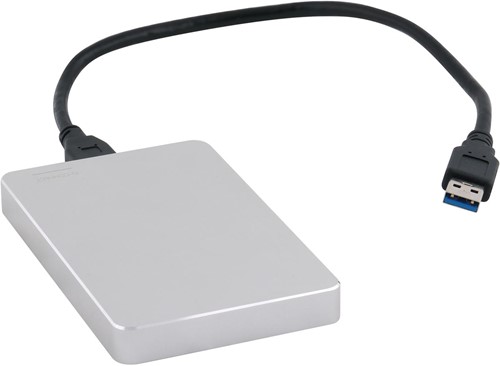 Q-CONNECT externe harde schijf USB 3.0, zilver, 2 TB-2