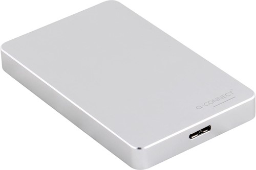 Q-CONNECT externe harde schijf USB 3.0, zilver, 2 TB