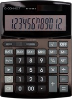 Q-CONNECT bureaurekenmachine KF19066, 12 cijfers, zwart