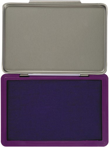 Q-CONNECT stempelkussen, ft 110 x 70 mm, paars-3