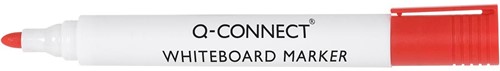 Q-CONNECT whiteboardmarker, 2-3 mm, ronde punt, rood