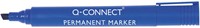 Q-CONNECT permanente marker, 2-5 mm, schuine punt, blauw
