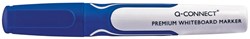 Q-CONNECT Premium whiteboard marker, 3 mm, ronde punt, blauw