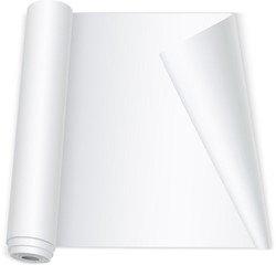 Q-CONNECT flipchartpapier, ft 65 x 98 cm, 56 g/m², blanco, rol van 50 vel