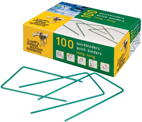 Loeff's quickbinder Lengte 140 mm Doos 100 stuks