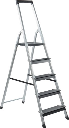 Galico trapladder aluminium power step, 5 treden