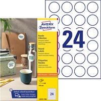 Avery Zweckform ronde etiketten, diameter 40 mm, wit, permanent klevend, 240 etiketten, 10 vellen-2