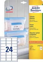 Avery diepvriesetiketten Ft 63,5 x 33,9 mm (b x h), wit, doos van 600 etiketten-2