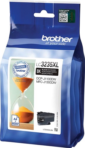 Brother inktcartridge, 6.000 pagina's, OEM LC3235XLBK, zwart-2