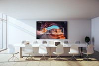 Legamaster monitor met muurkolom, 75 inch-3