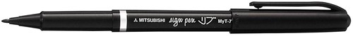 Uni-ball fineliner Sign Pen, 1mm, zwart