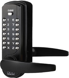 Maasland codeslot NK7500, mechanisch, mat zwart