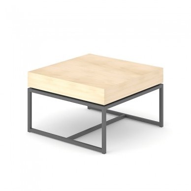 Luxe Salontafel Novus Met Fineer Houten Blad