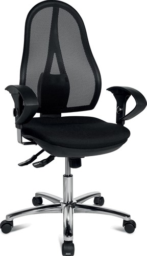 Topstar bureaustoel Open Point SY Deluxe, zwart