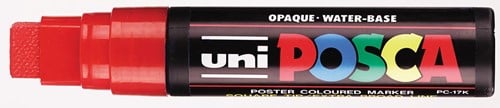 Uni POSCA paintmarker PC-17K, 15 mm, rood