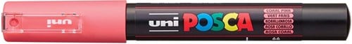 Uni POSCA paintmarker PC-1MC, 0,7 - 1 mm, koraalrood