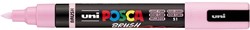 Uni Posca paintmarker PC-5BR, 1 - 4 mm, penseel punt, lichtroze