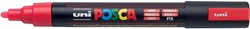 Uni POSCA paintmarker PC-5M, 1,8 - 2,5 mm, fluo rood