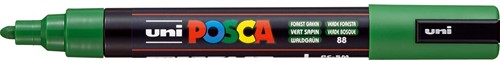 Uni Posca paintmarker PC-5M, 1,8 - 2,5 mm, ronde punt, dennengroen