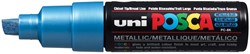 Uni POSCA paintmarker PC-8K, 8 mm, blauw metaal