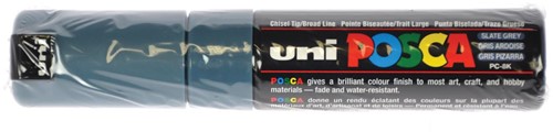 Uni POSCA paintmarker PC-8K, 8 mm, leigrijs