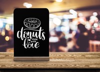 Bi-Office tafelkrijtbord menu, A4-2