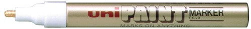 Uni Paint Marker PX-20 goud