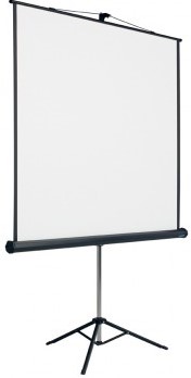 PROJECTIESCHERM STATIEF (1:1) 2 KADERS 180X180 CM