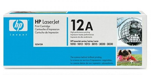 HP toner 12A, 2 000 pagina's, OEM Q2612A, zwart 1 Stuk-3