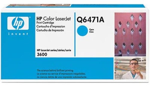 HP toner 502A, 4 000 pagina's, OEM Q6471A, cyaan-2