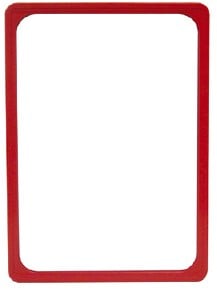 RAAM ROOD 210X297MM (A4) S1 1 STUK
