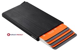 Kokoon Protect kaarthouder RFID, uitschuifbaar, 6 kaarten, assorti kleuren