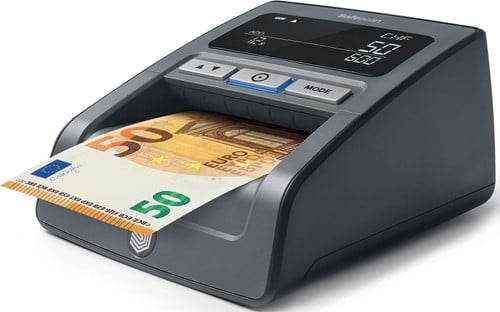 Safescan valsgelddetector 155S, met 7-voudige valsgelddetectie, zwart 1 Stuk