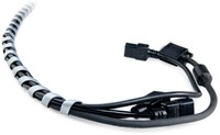 SPIRAAL KABELMANAGER SPIRAAL 252 ZILVER PER METER-2