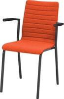 Stoel Oscar Vergaderstoel Kantinestoel Kuip Geheel Gestoffeerd Vierkant Frame Stapelbaar 1.jpg