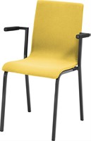 Stoel Oscar Vergaderstoel Kantinestoel Kuip Geheel Gestoffeerd Vierkant Frame Stapelbaar kos4-2-0.jpg