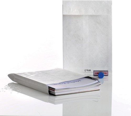 Balgenveloppen Tyvek ft 229 x 324 x 20 mm, doos van 100 stuks