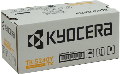 Kyocera toner TK-5240, 3.000 pagina's, OEM 1T02R7ANL0, geel
