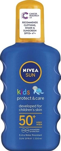 Nivea Sun zonnebrandcrème Kids SPF 50+, spray van 200 ml
