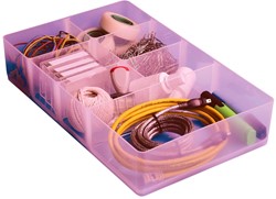 Really Useful Box, divider met 7 vakjes voor 9 liter, transparant