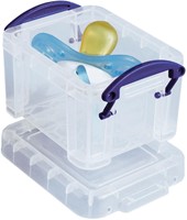 Really Useful Box 0,14 liter, transparant-2