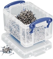 Really Useful Box visitekaarthouder 0,3 liter, transparant-2