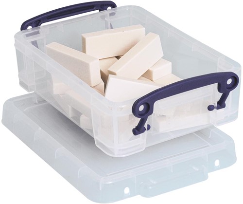 Really Useful Box 0,75 liter, transparant